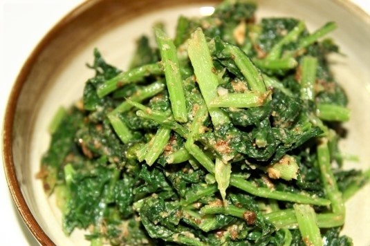 Yuchae Doenjang Muchim | 유채된장무침