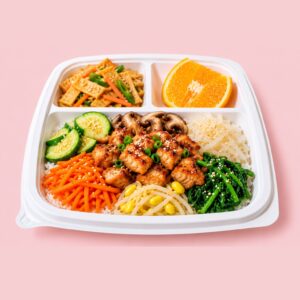Chicken Bibimbap Plate