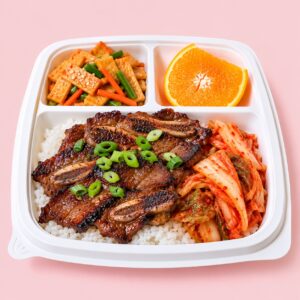 BBQ Galbi Steak Plate